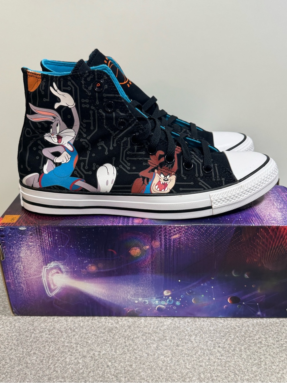Converse Chuck Taylor All Star Hi Space Jam Size 9 Men/ 11 Women NEW 172485C